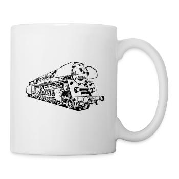 Locomotive à vapeur 01 1531 - Mug blanc - blanc - Droite