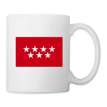 MADRID FLAG - Tasse - Weiß - Rechts