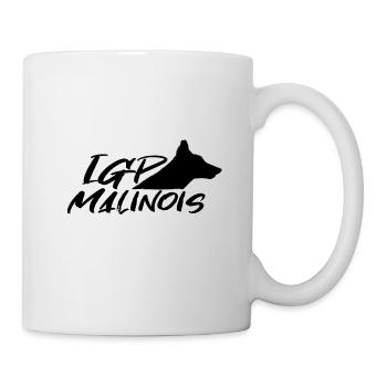 IGP Malinois Black - Mug - white - Right