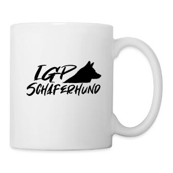 IGP Schäferhund Black - Tasse - Weiß - Rechts