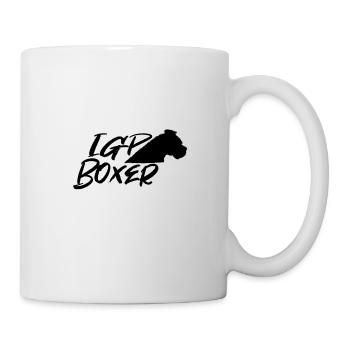 IGP Boxer Black - Tasse - Weiß - Rechts