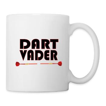 Dart Sayings Funny Men Motif Darts Gift - Mug - white - Right