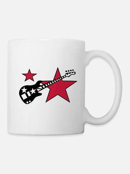 Basse E Basse Musicien 2 - Mug blanc - blanc