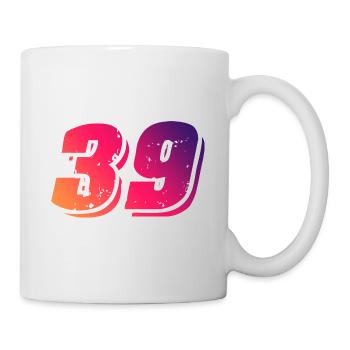 39 Number Symbol - Mug - white - Right