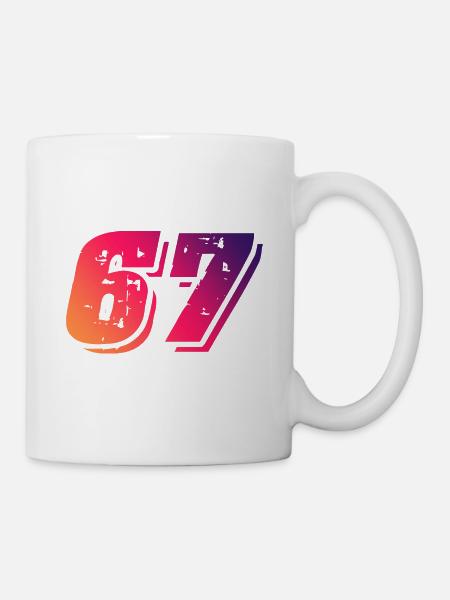 67 tallikon - Kopp - hvit