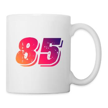 85 number symbol - Mug - white - Right