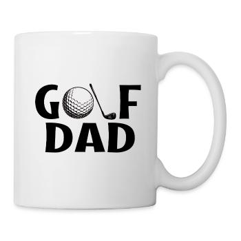 Golf Papa Golfeurs Golf Golfeurs Golf - Mug blanc - blanc - Droite