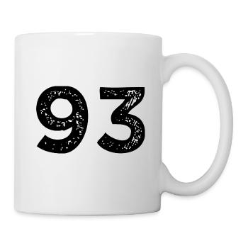93 number jersey - Mug - white - Right