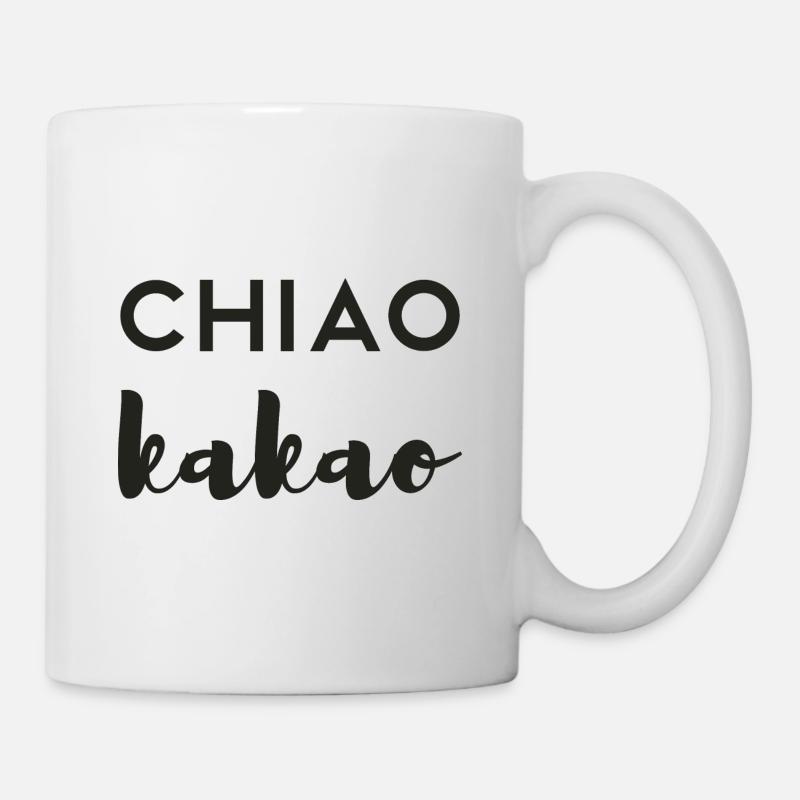 Chiao kakao - Tasse - Weiß