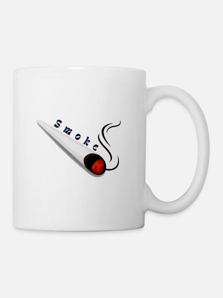 Smoke 2 - Tasse - Weiß