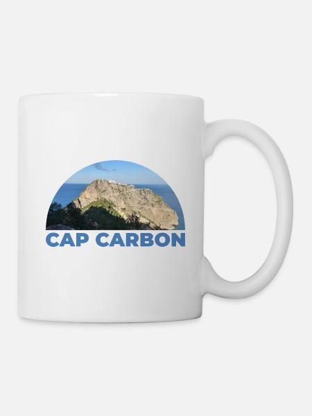 Cap Carbon à Béjaia - Mug blanc - blanc