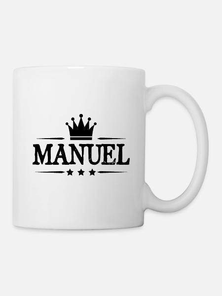 Manuel - Tasse - Weiß