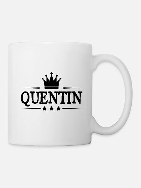 Quentin - Mug blanc - blanc