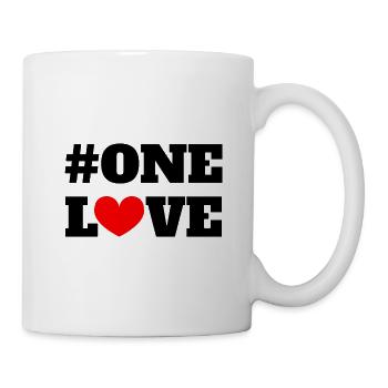 One Love - Tasse - Weiß - Rechts