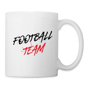 Équipe de football - Mug blanc - blanc - Droite