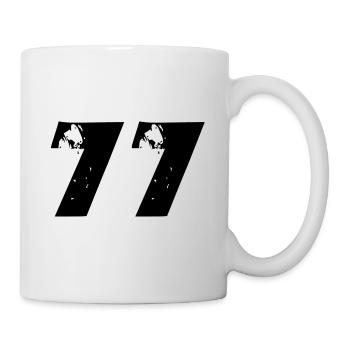 77 number - Mug - white - Right