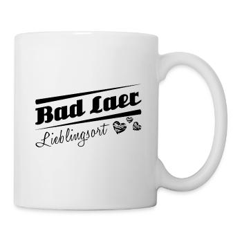Bad Laer - Lieblingsort mit Stadtnamen - Tasse - Weiß - Rechts