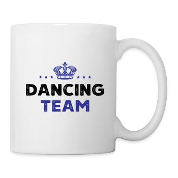 Équipe de danse - Mug blanc - blanc - Droite