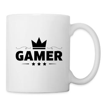 Gamer Beruf - Tasse - Weiß - Rechts