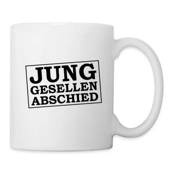 Junggesellen Abschied Jga - Tasse - Weiß - Rechts