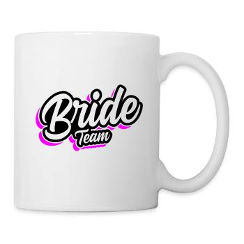 Team Bride Wedding Saying - Mug - white - Right
