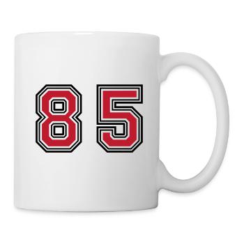 85 Number Symbol - Mug - white - Right