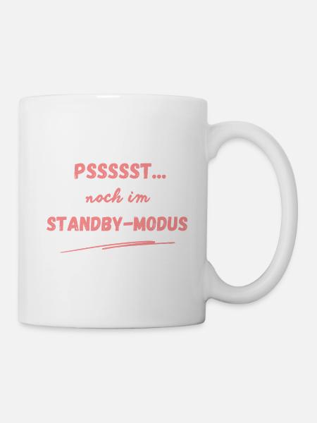 Pssst! personalisierbar - Tasse - Weiß