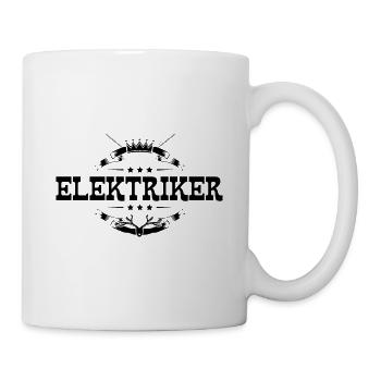 Elektriker Beruf - Tasse - Weiß - Rechts