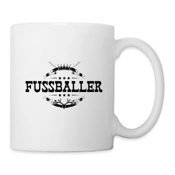 Fussballer Fussball Spieler - Tasse - Weiß - Rechts