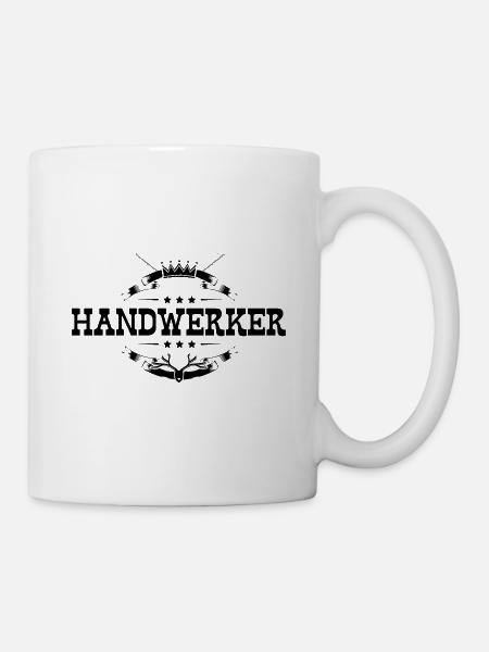 Handwerker Beruf - Tasse - Weiß