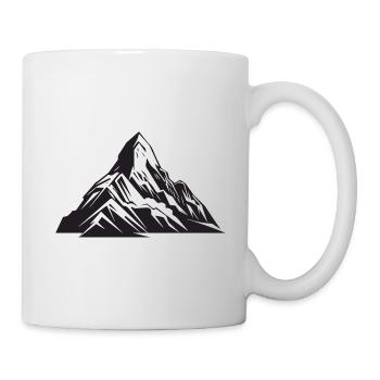 Mountains as a symbol of nature - Mug - white - Right