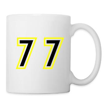 77 Number College - Mug - white - Right