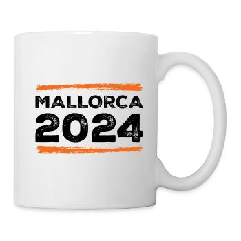 Mallorca 2024 Spruch - Tasse - Weiß - Rechts
