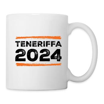 Teneriffa 2024 Spruch - Tasse - Weiß - Rechts