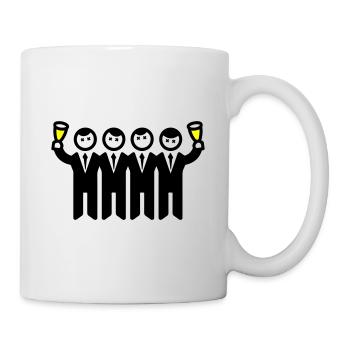 Bräutigam Junggesellenabschied Team - Tasse - Weiß - Rechts