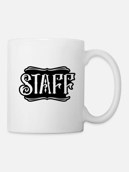 Staff Mitglied - Tasse - Weiß