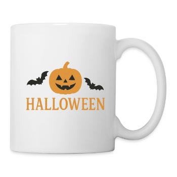 Spooky Jack-o'-lantern Halloween Design - Mug - white - Right