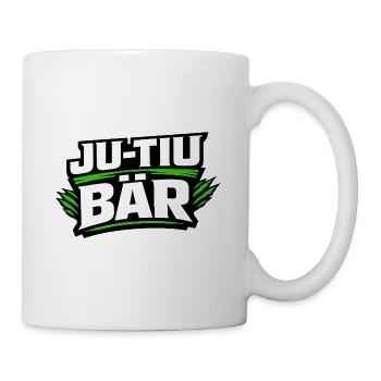 Ju-Tiu Bär – Jeu de mots pour créateurs et réseaux sociaux - Mug blanc - blanc - Droite