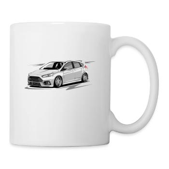 Focus MK3 RS sans pilote - Mug blanc - blanc - Droite