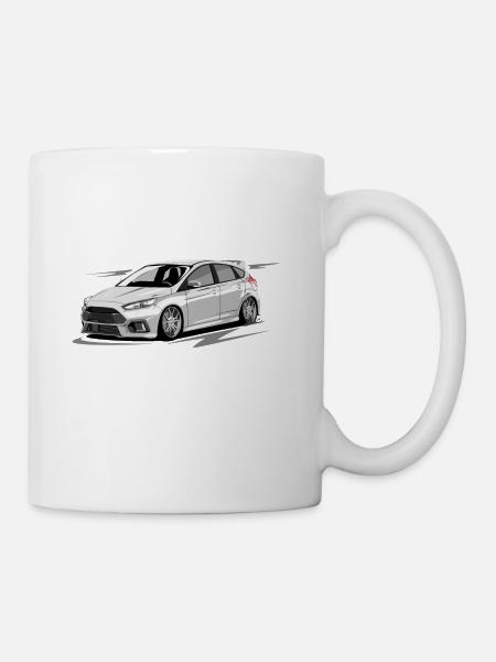 Focus MK3 RS without driver - Mug - white