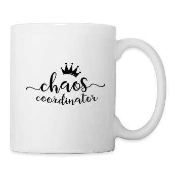 CROWN - chaos coordinator - Mug - white - Right