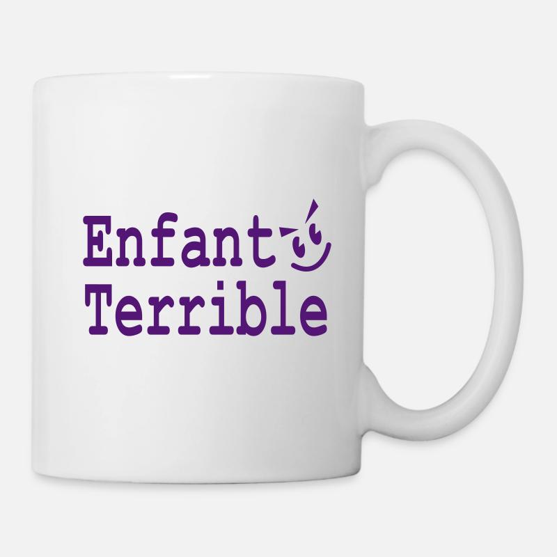 enfant terrible - Mug blanc - blanc