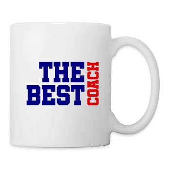 The best Coach - Der beste Trainer - Tasse - Weiß - Rechts