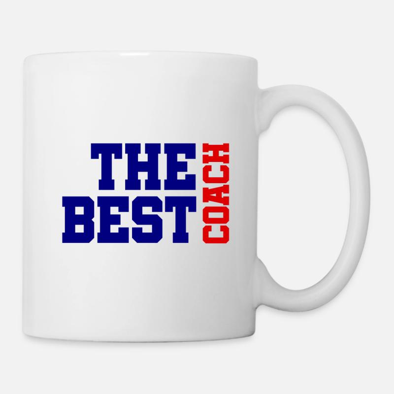 The best Coach - Der beste Trainer - Tasse - Weiß