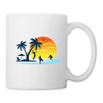 VolleyBall (Beach Sun Edition) - Mug - white - Right