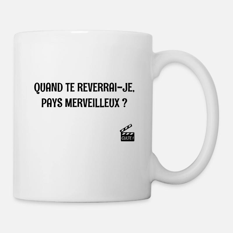 Quand te reverrai-je ? Les bronzés font du ski ! - Mug blanc - blanc