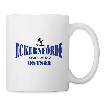 Eckernförde Ostsee ...(25) - Tasse - Weiß - Rechts