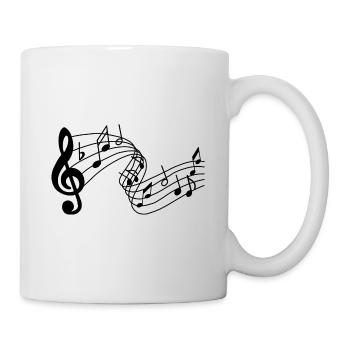 Music Musical Instruments Singing - Mug - white - Right