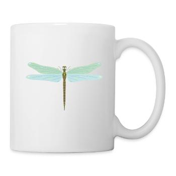 Dragonfly, Insect, Colored - Mug - white - Right