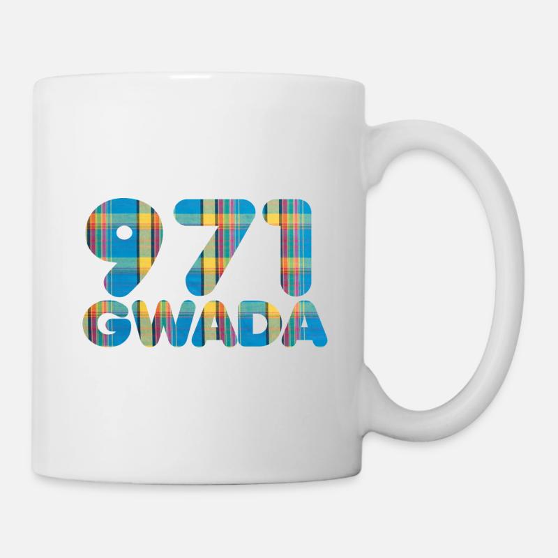 971 GWADA - Mug blanc - blanc